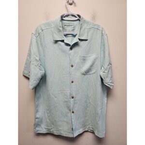 Tommy Bahama Men's Golf Birdie Watching S/S Silk Button Up Shirt Size Medium